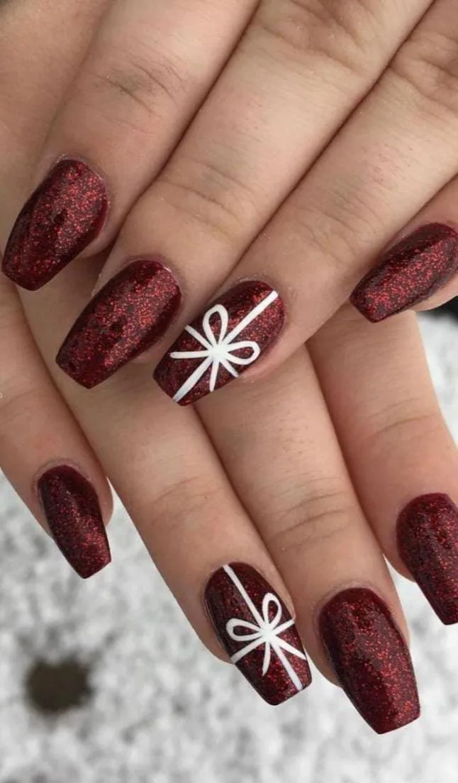 burgundy christmas nail designs 015 0cd4801f0b