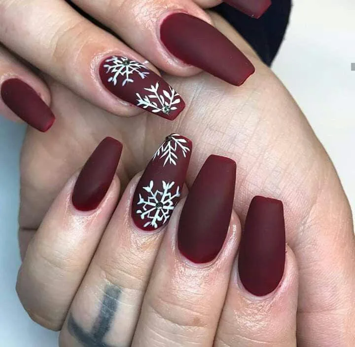 burgundy christmas nail designs 022 1209cf14de