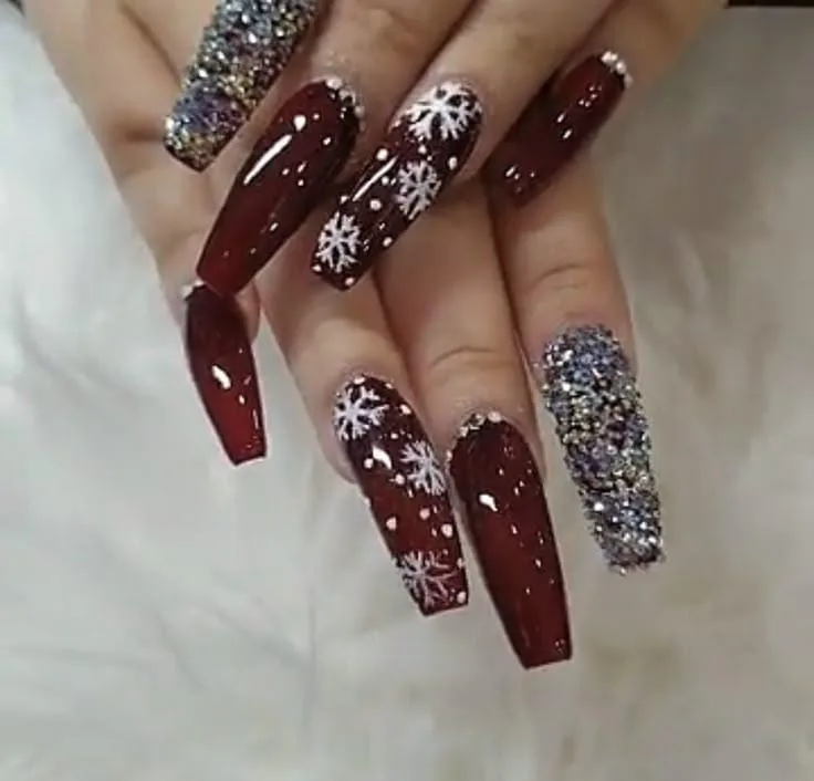 burgundy christmas nail designs 044 3954d1b47a