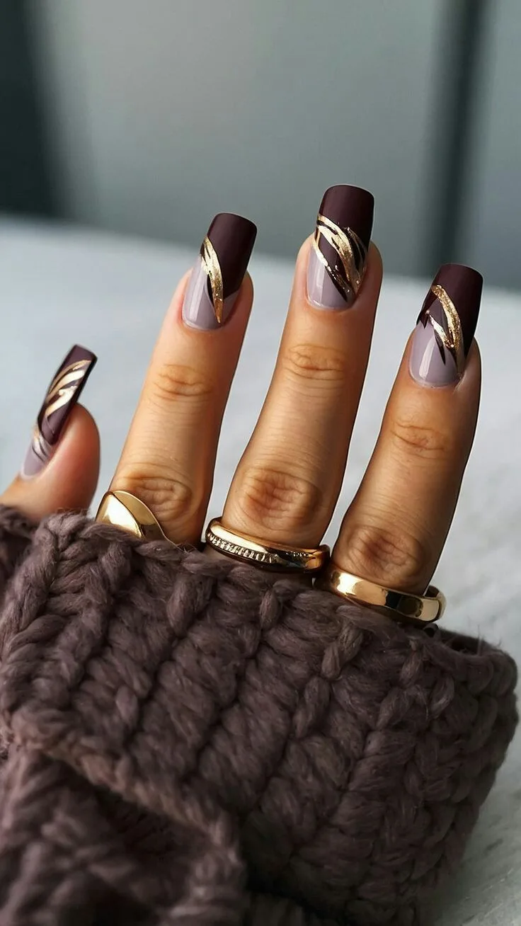 burgundy fall nails 023 499b07e4ab