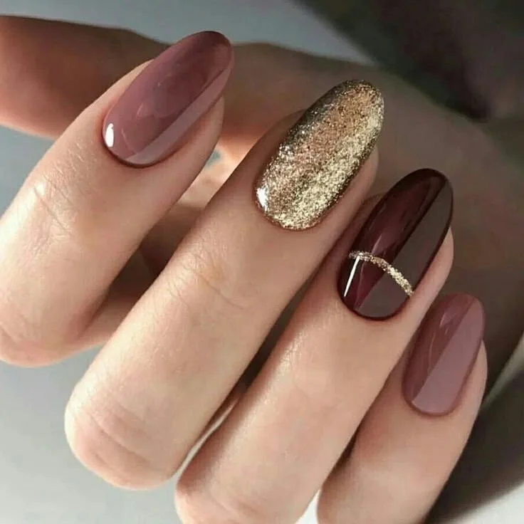 burgundy fall nails 045 71ec6177f8