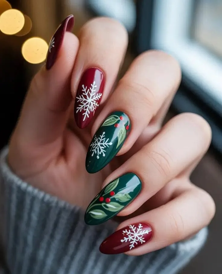 burgundy winter nails 009 3ceb7e2dae