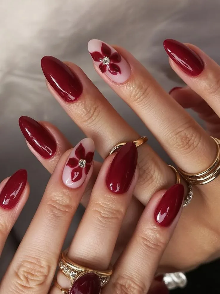 burgundy winter nails 020 f00bdd317b