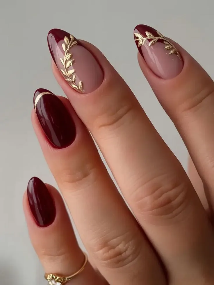 burgundy winter nails 029 403e4cb4ab
