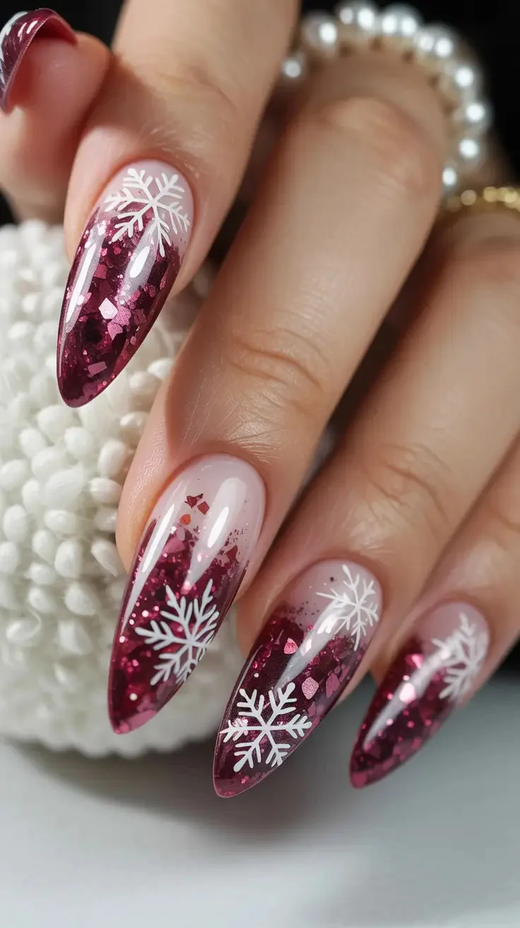 burgundy winter nails 030 1bcf7121d2