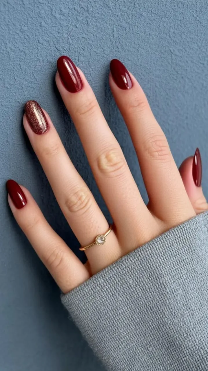 burgundy winter nails 031 612d452be2