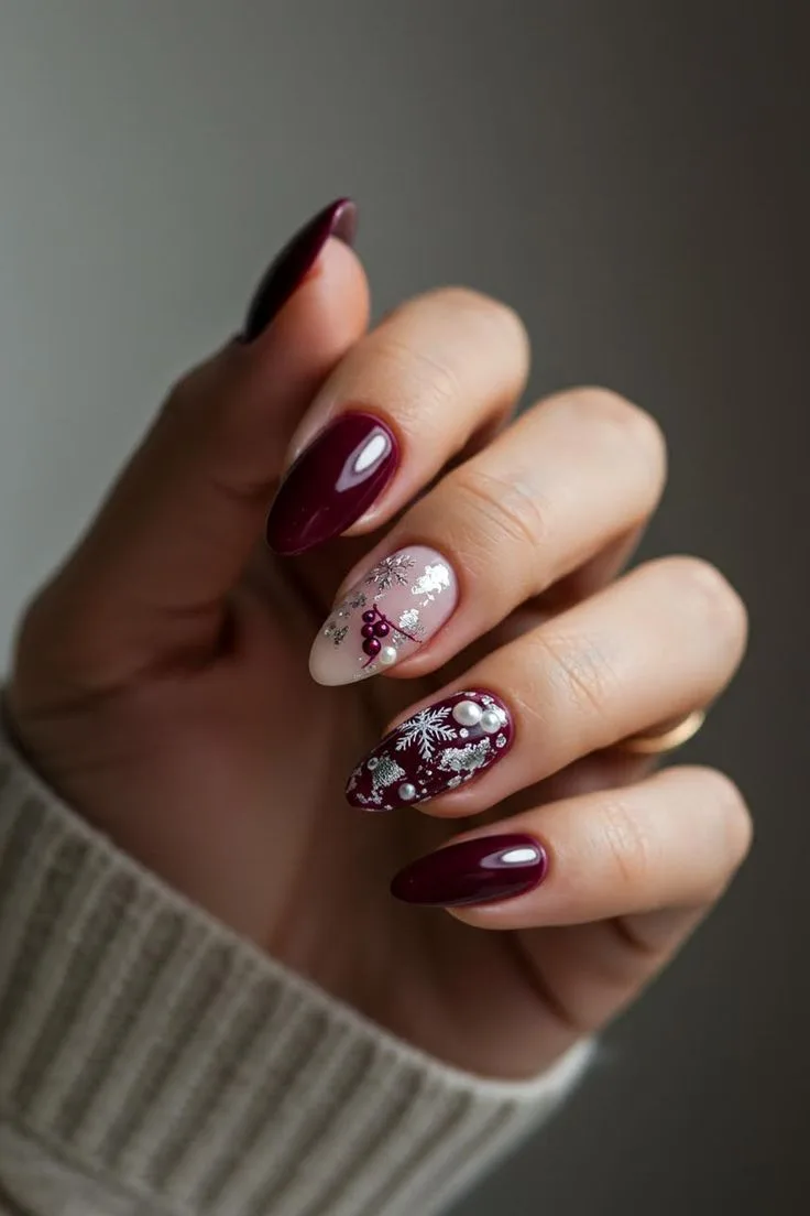 burgundy winter nails 033 165dd10347