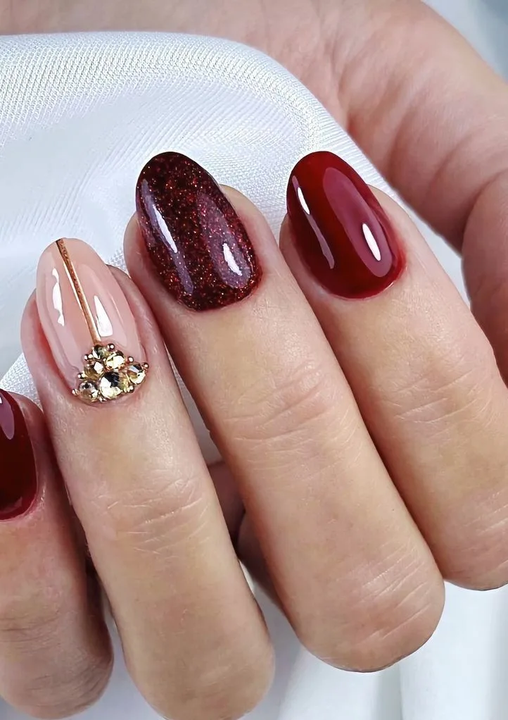 burgundy winter nails 035 8893fbdc8f