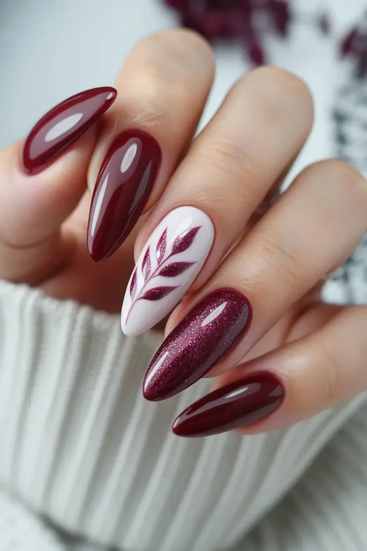 burgundy winter nails 042 316bc01063