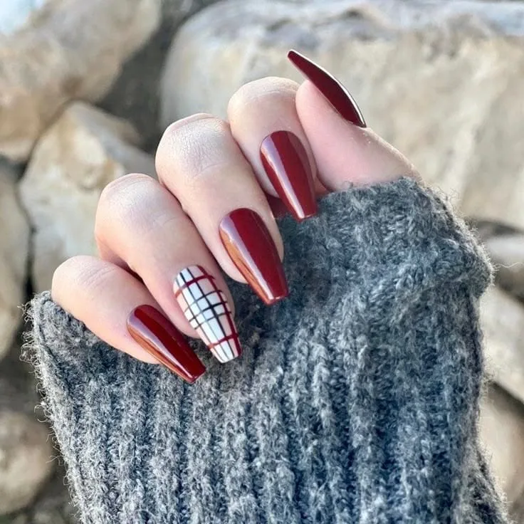 burgundy winter nails 047 4cecb931c0