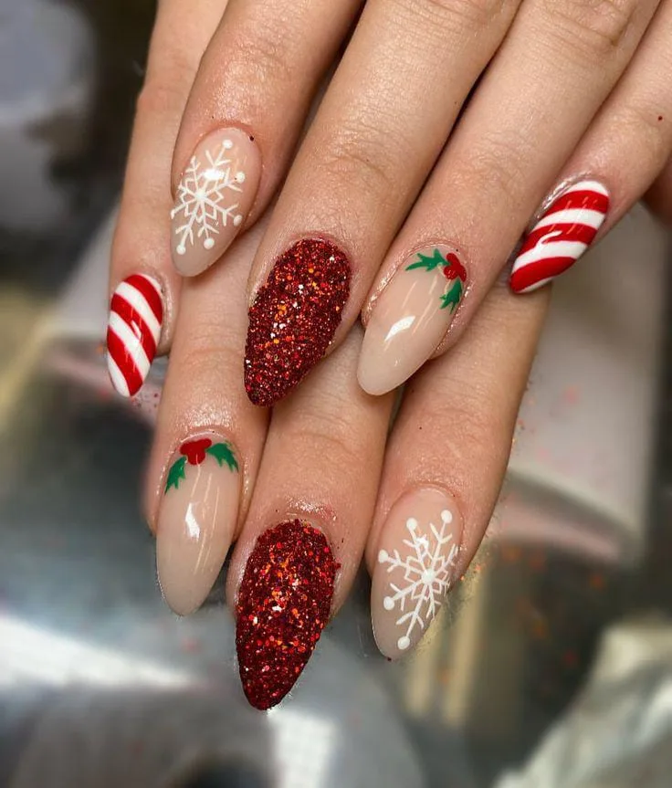 christmas almond nails 043 006b9ebcbc