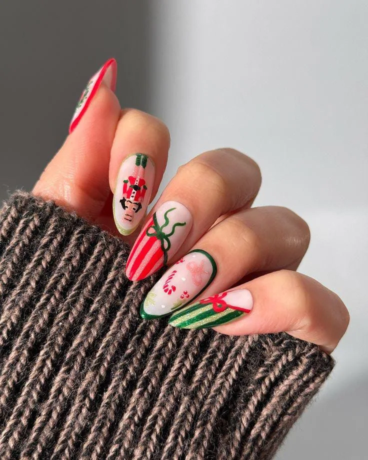 christmas almond nails 049 0bbd1eeacb