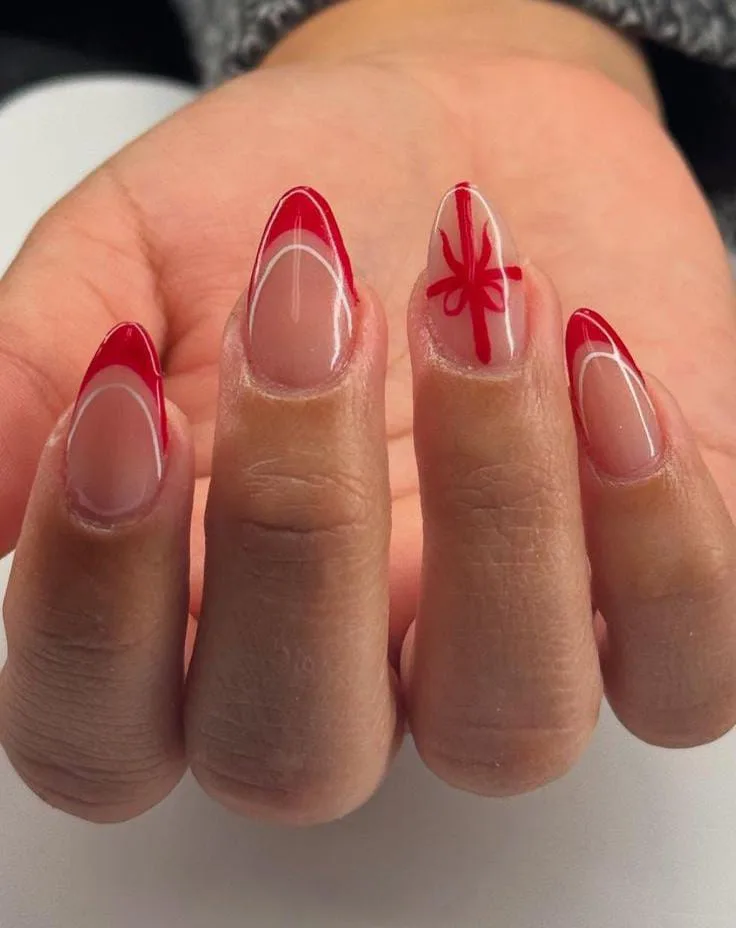 christmas bow nails 033 8710a9dc32