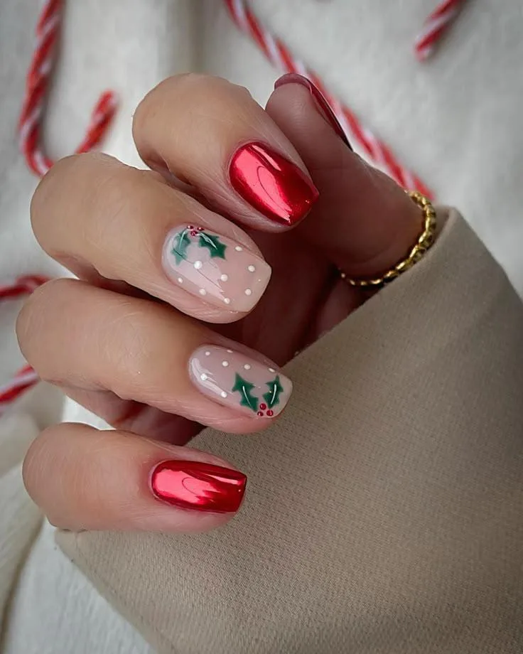 christmas chrome nails 003 8c44df5f37