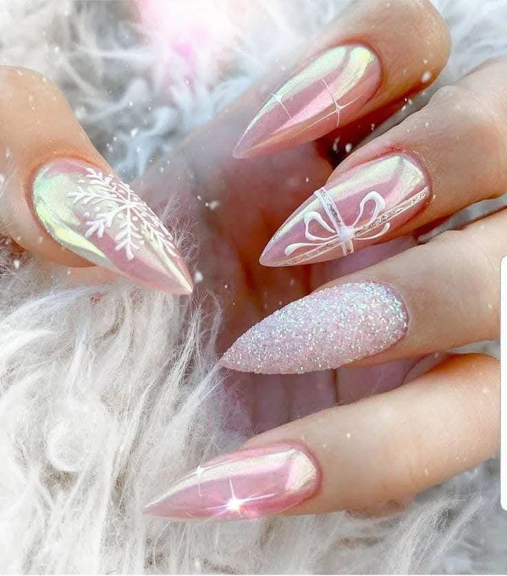 christmas chrome nails 005 46e45259b8