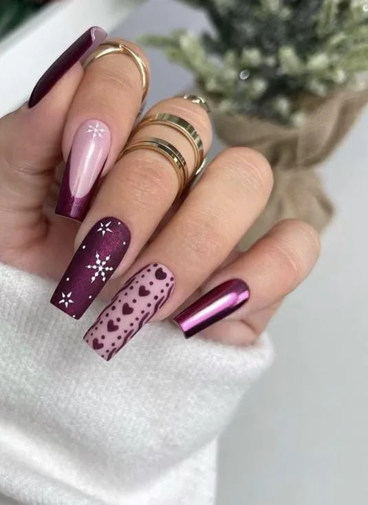 christmas chrome nails 008 7d4c9d3afa