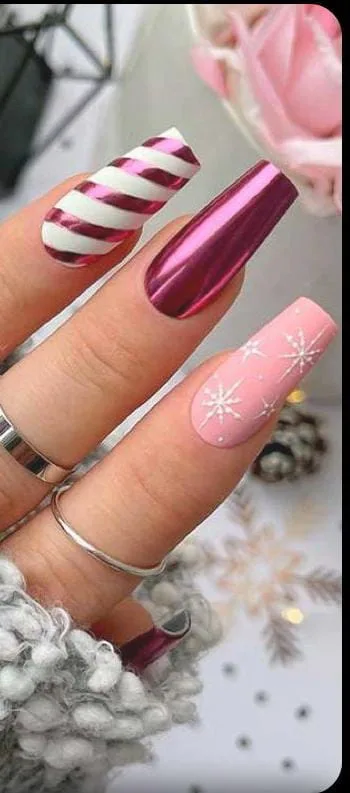 christmas chrome nails 012 f1cba47aa5
