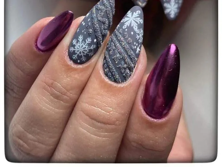 christmas chrome nails 013 8c63ff7574