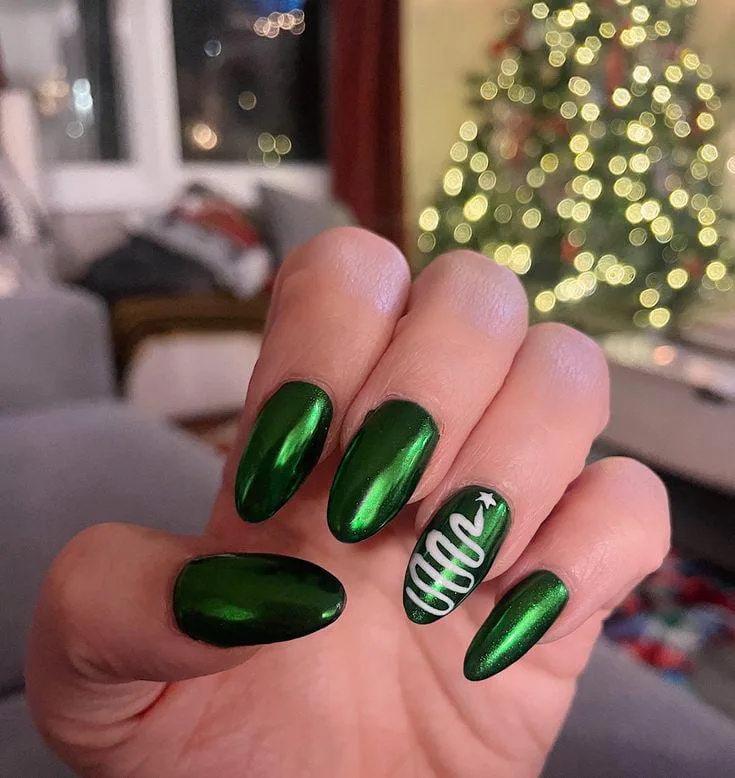 christmas chrome nails 023 0525ac224b