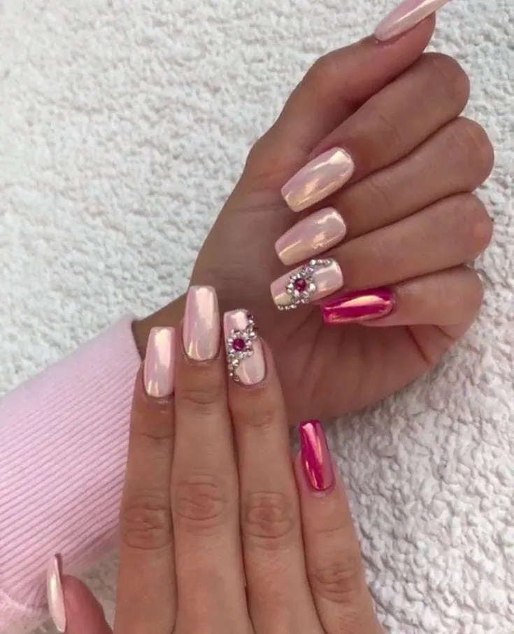 christmas chrome nails 024 0940c23332