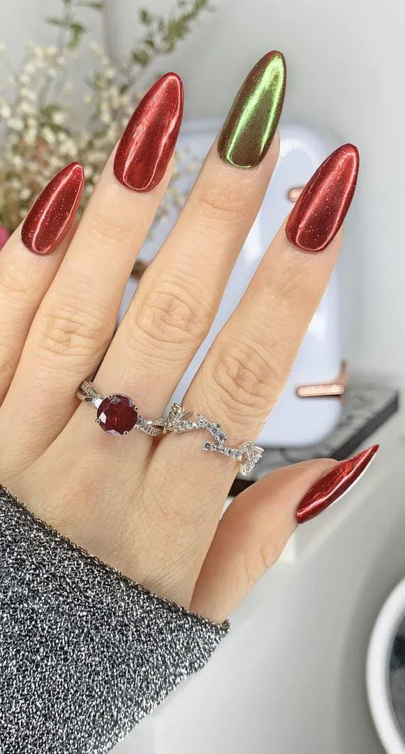 christmas chrome nails 034 fa297c2670