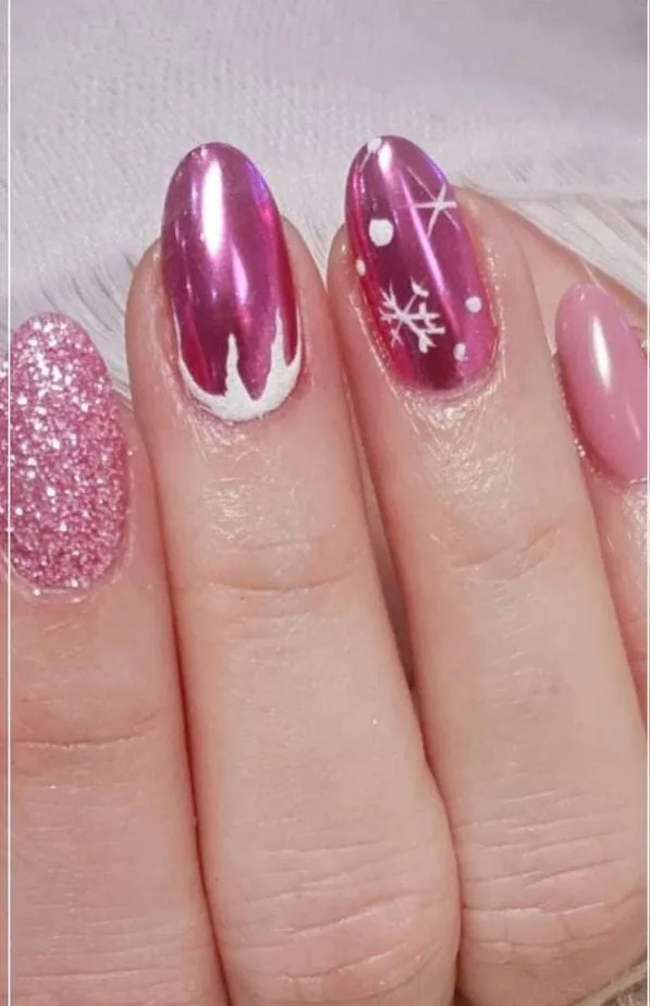 christmas chrome nails 042 c400265cd1