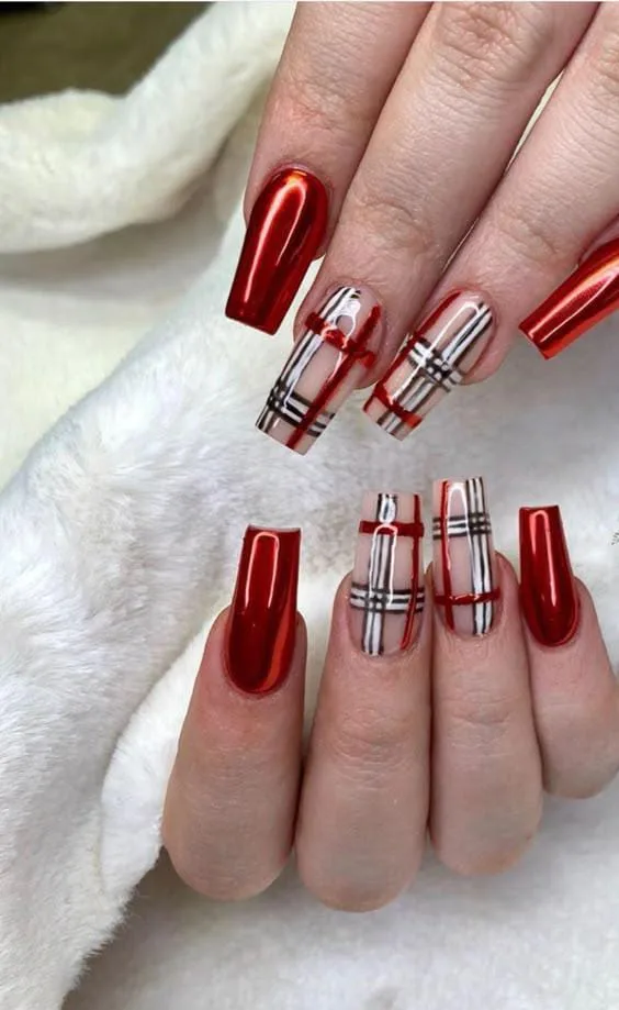 christmas chrome nails 045 88e57f5317