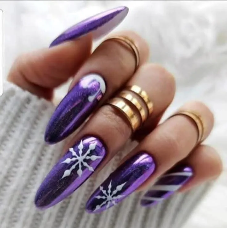 christmas chrome nails 048 c5928c5d26