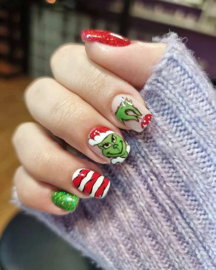 christmas grinch nails 003 42541fa7e3