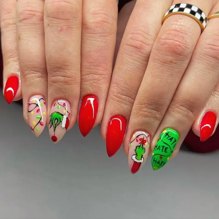 christmas grinch nails 026 7362587c1d