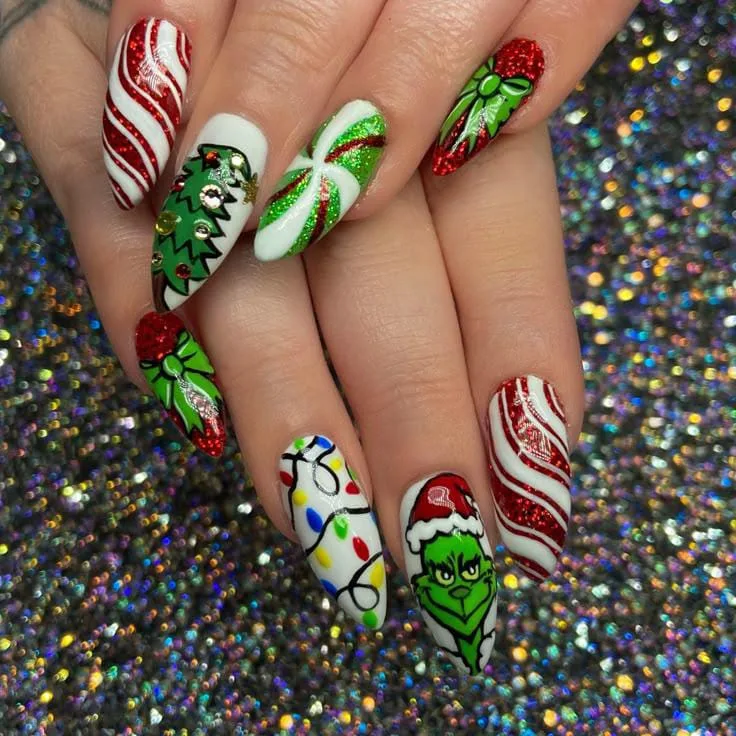 christmas grinch nails 027 6d2263c43e