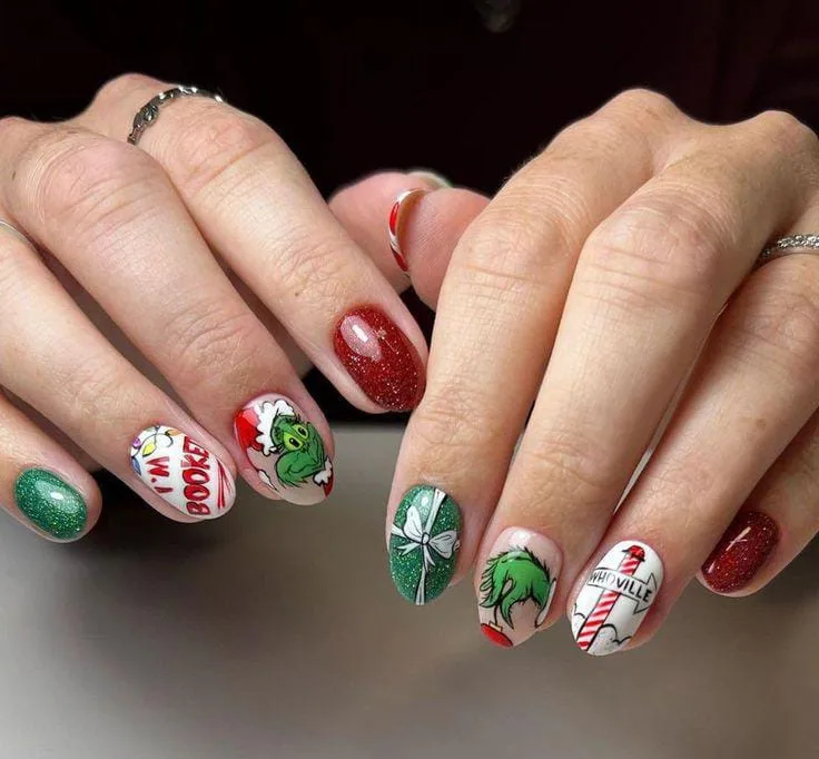 christmas grinch nails 038 873d9b188b