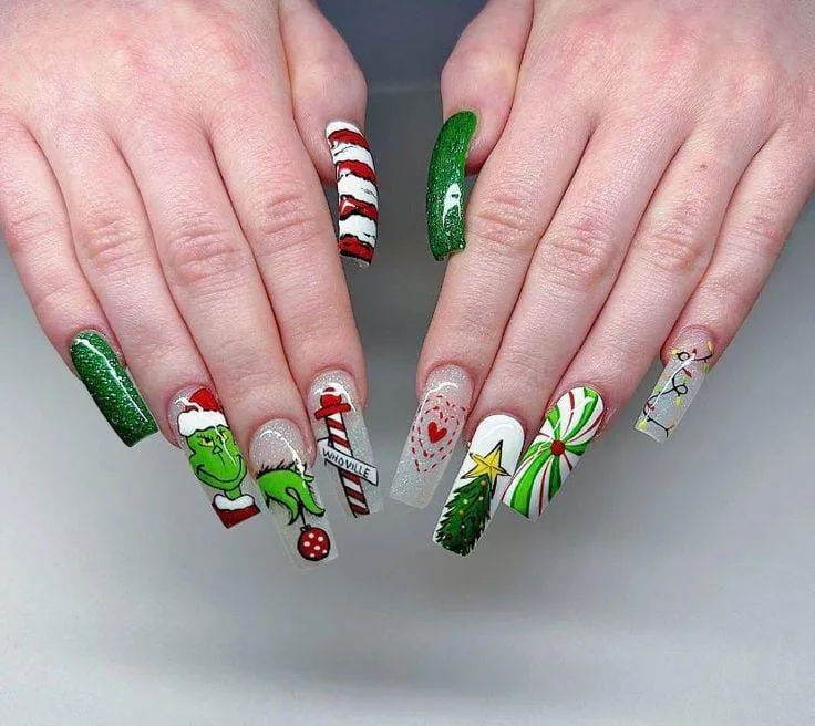 christmas grinch nails 039 4f5819c365