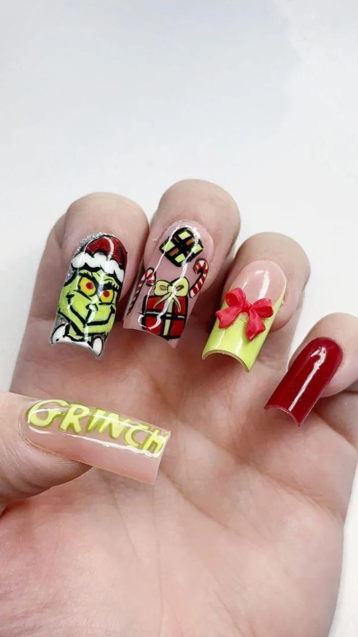 christmas grinch nails 044 b4658e265e