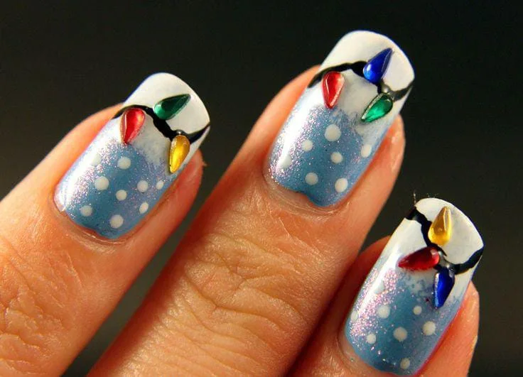 christmas lights nail designs 002 1c019f42ec