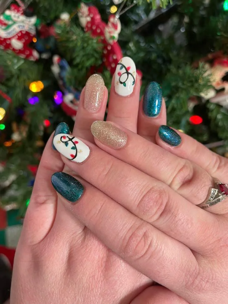 christmas lights nail designs 003 d392f3c4e3