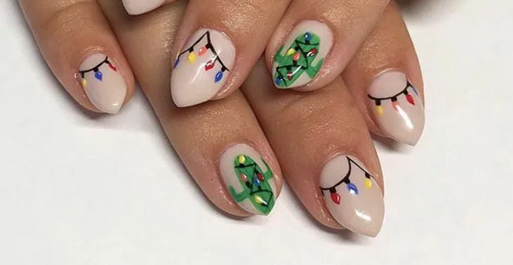 christmas lights nail designs 013 c2376b98d8