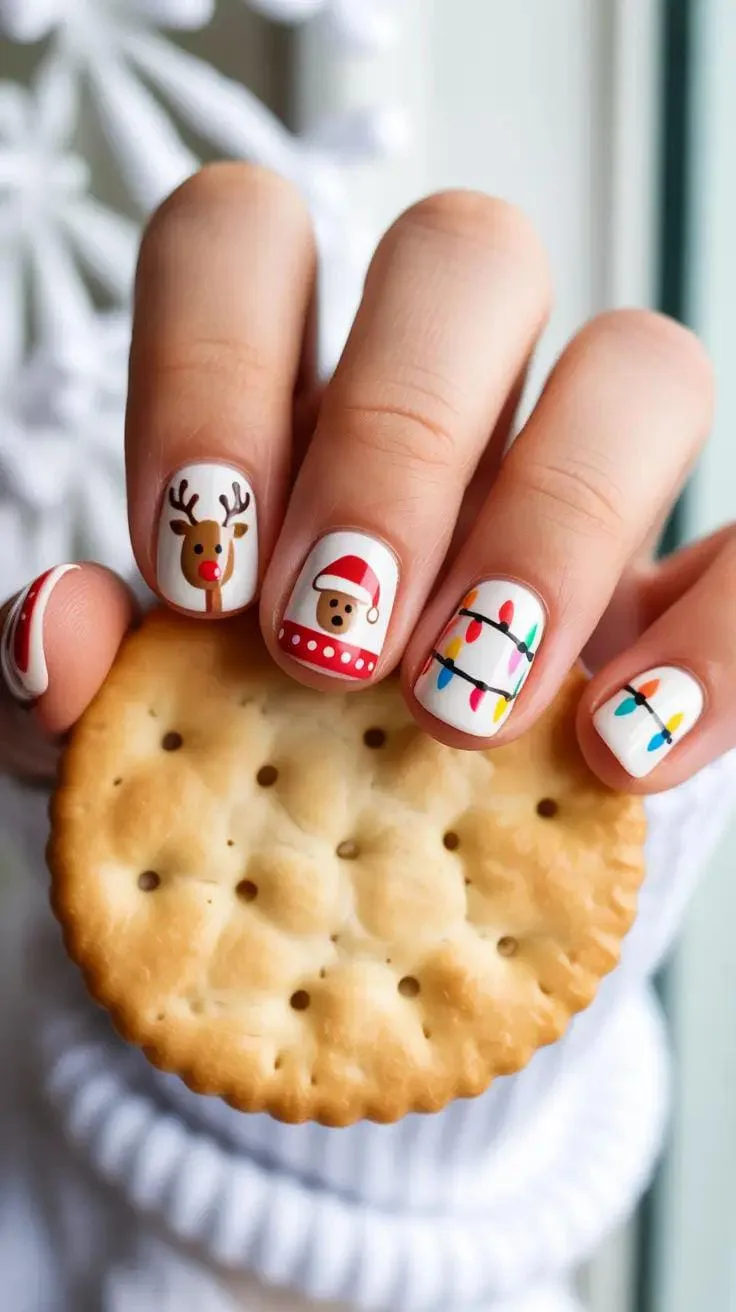 christmas lights nail designs 046 90ddb7b5b0