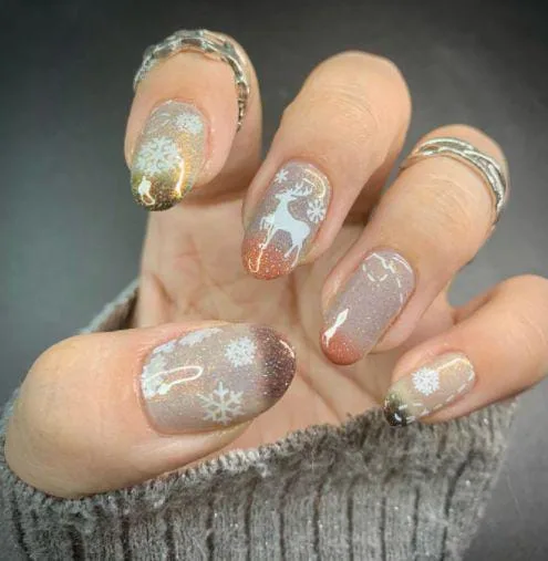 christmas ombre nails 012 a911580024
