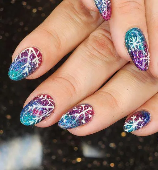 christmas ombre nails 029 35f211ed28