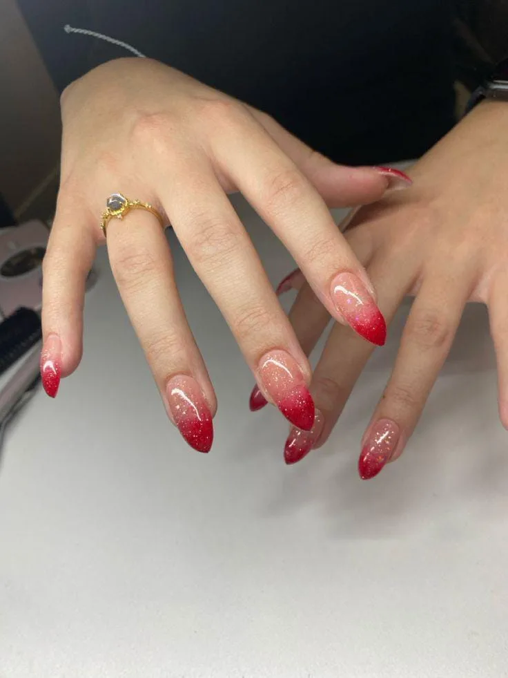 christmas ombre nails 033 f812afcc29