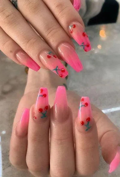 christmas ombre nails 035 f998864336