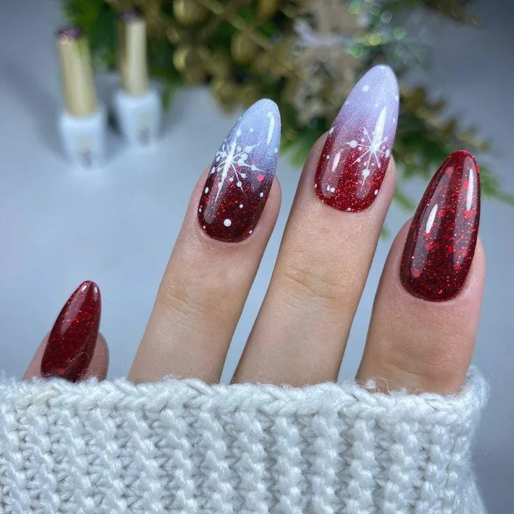 christmas ombre nails 040 0a686ea8f6
