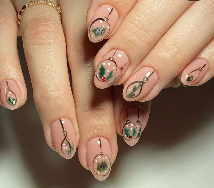 christmas ornament nails 048 951ae64261
