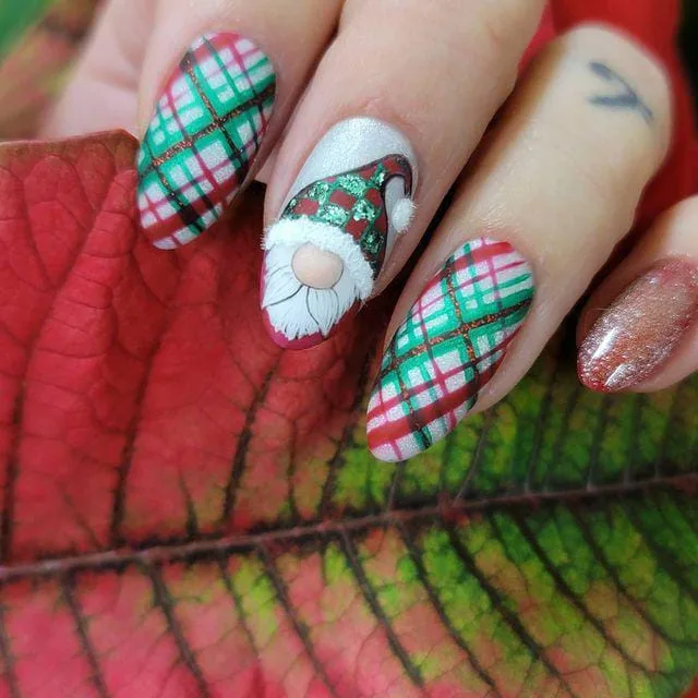 christmas plaid nails 008 1bae9249c9