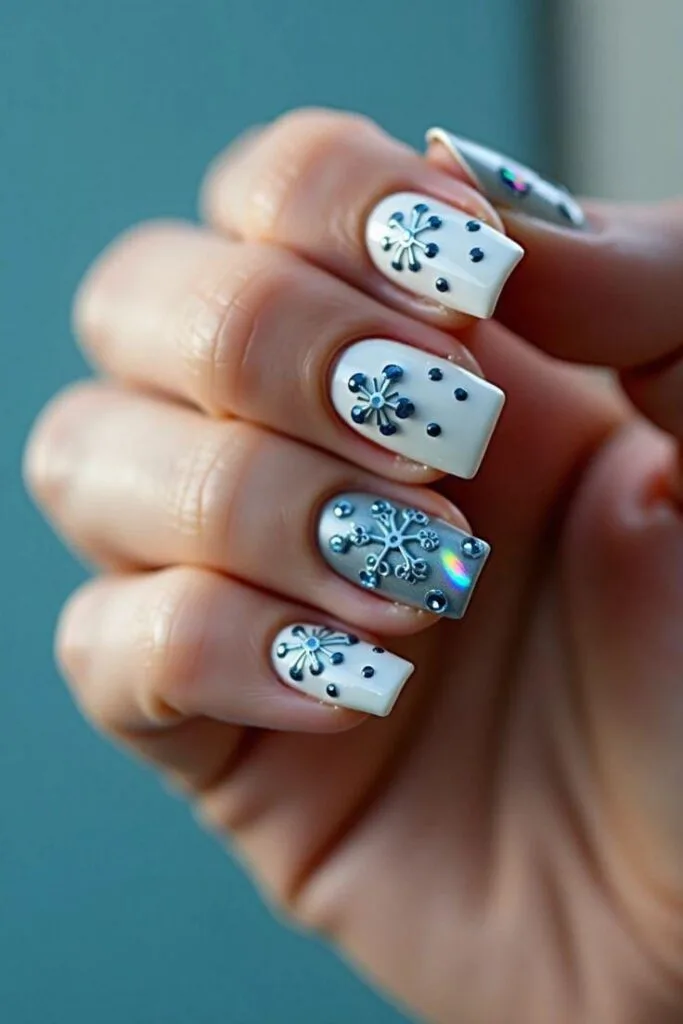 christmas snowflake nails 003 eb07e93ab5