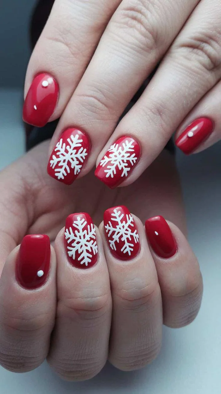 christmas snowflake nails 006 c8be85402c