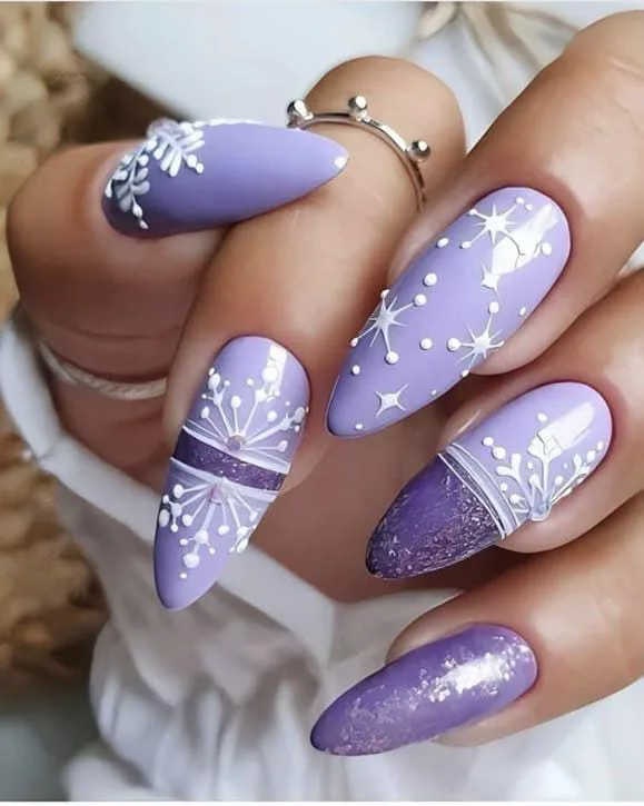 christmas snowflake nails 017 9716f3d936
