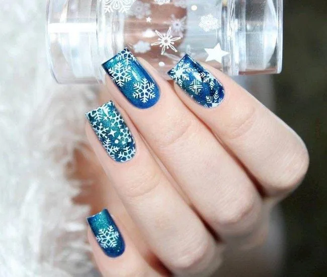 christmas snowflake nails 019 1eb959b987