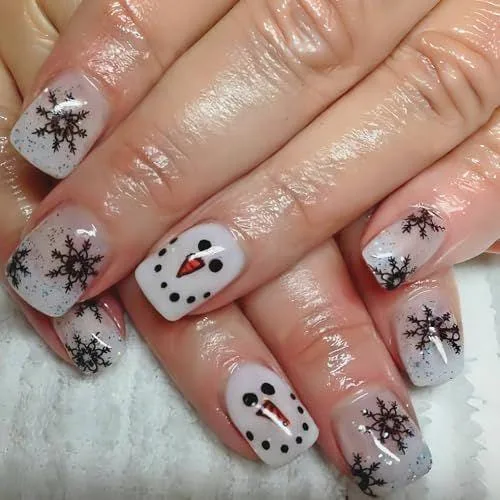 christmas snowflake nails 023 0a99f172df